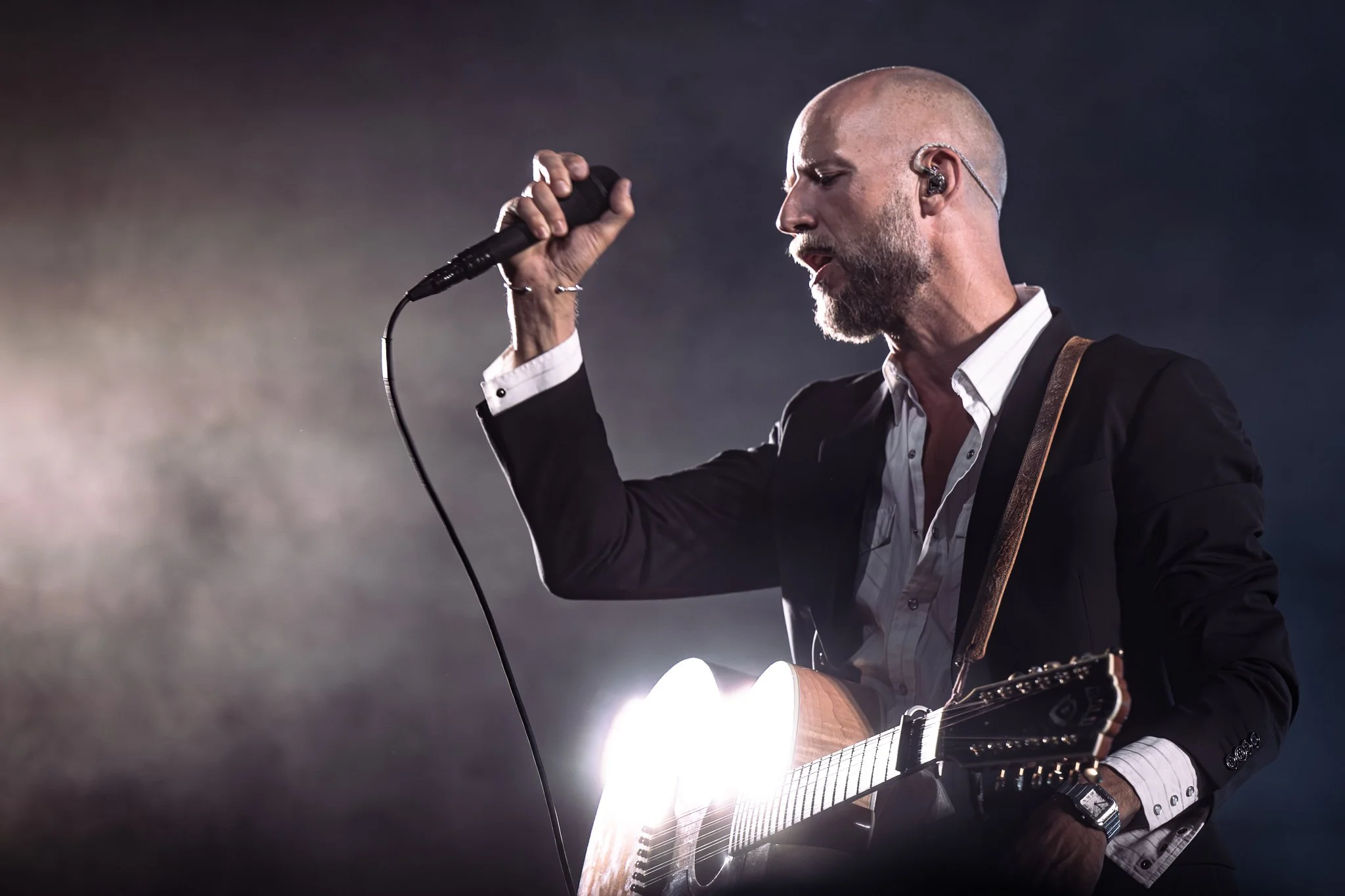 Concert photo of Sivert Høyem